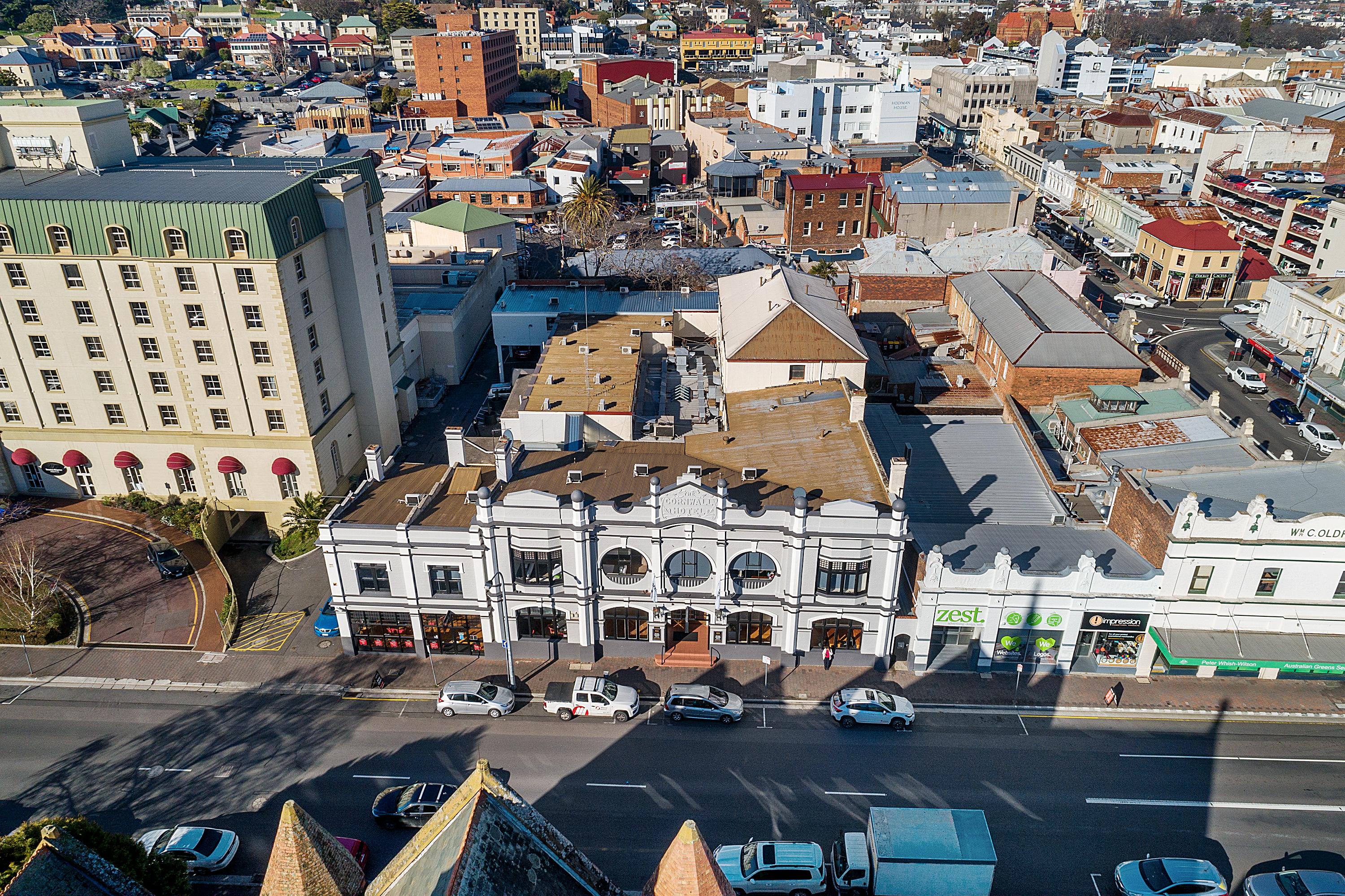The Cornwall Historic Hotel Launceston Exteriér fotografie